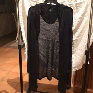 Lightweight sweater jacket